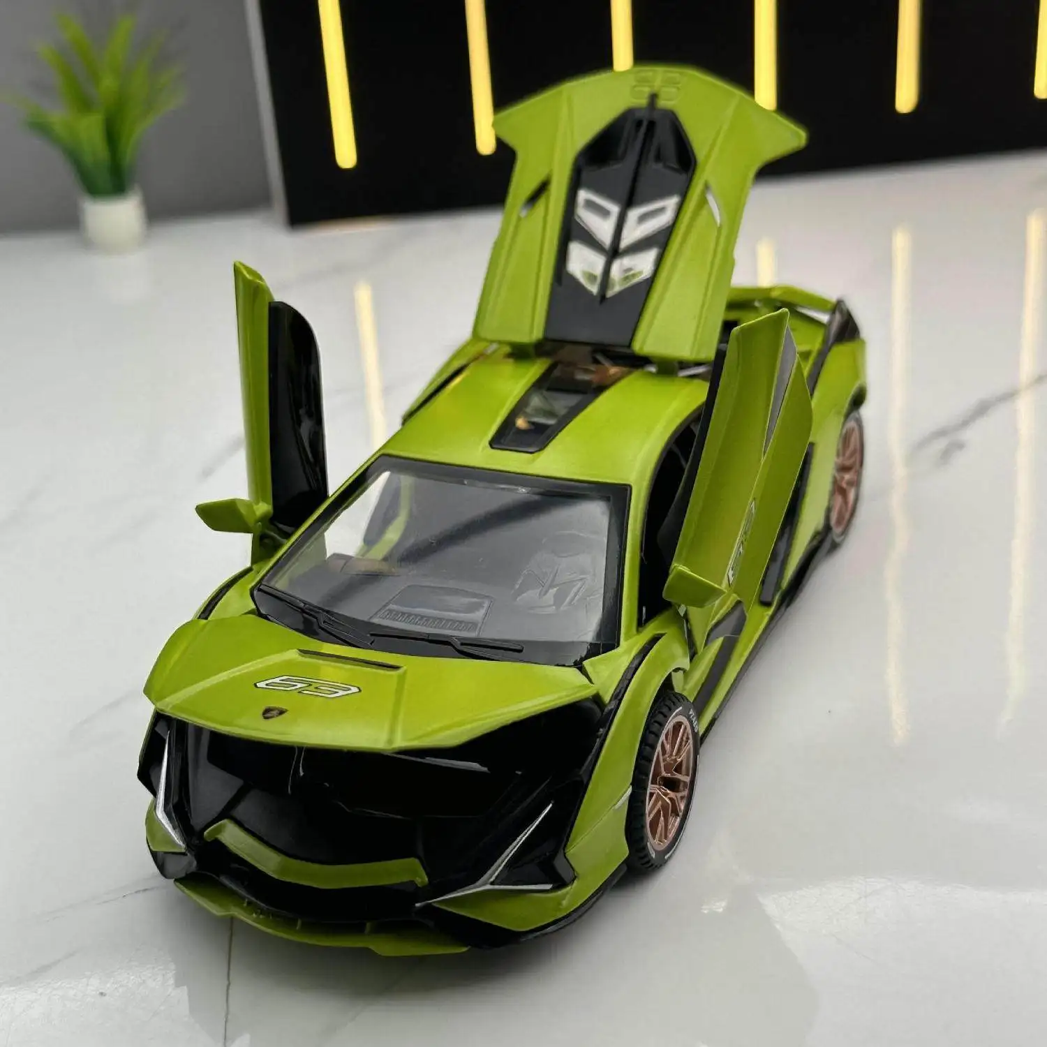 Модель спортивного автомобиля SIAN 1:32, литая под давлением, металлическая, с высокой степенью детализации, со звуком и светом, коллекционная, подарок для детей
Модель спортивного автомобиля SIAN 1:32, литая под давлением, металлическая, с высокой степенью детализации, со звуком и светом, коллекционная, подарок для детей
