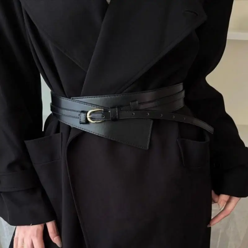 PU Leather Detachable Girdle Stylish Pin Buckle Wide Waistband With Jeans Personalized Women Vintage Coat Dress Belt Accessories
PU Leather Detachable Girdle Stylish Pin Buckle Wide Waistband With Jeans Personalized Women Vintage Coat Dress Belt Accessories
