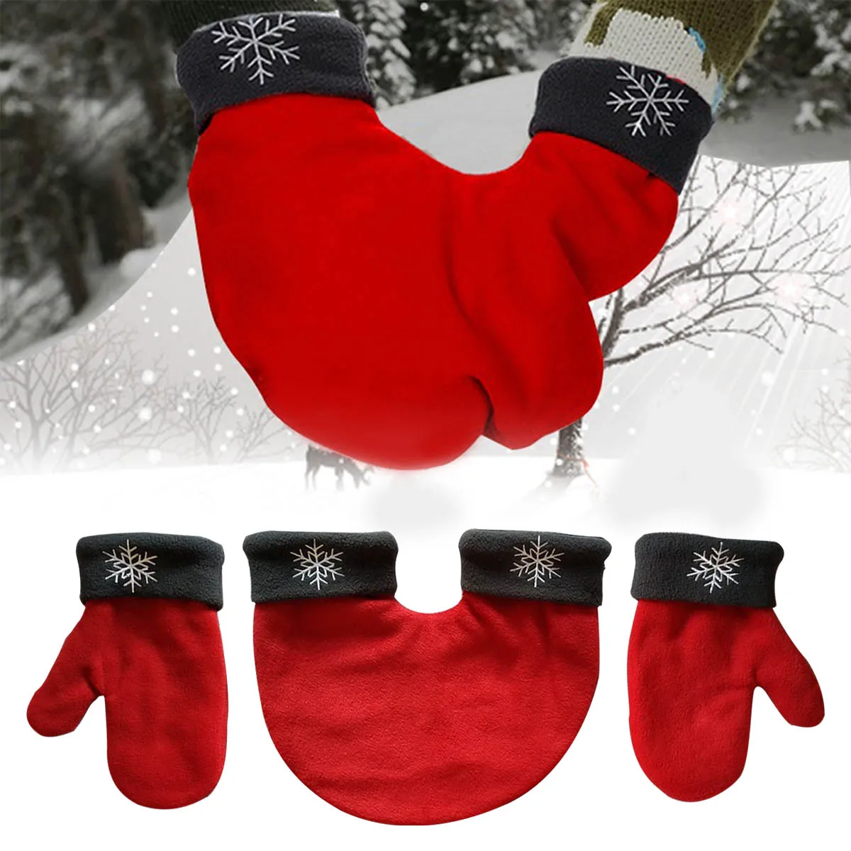 3pcs Winter Couple Gloves Thicken Warm Glove Outdoor Polar Fleece Sweethearts Christmas Gift Romantic Couples Mittens
3pcs Winter Couple Gloves Thicken Warm Glove Outdoor Polar Fleece Sweethearts Christmas Gift Romantic Couples Mittens