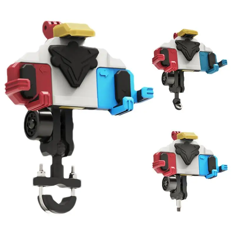 Motorcycle Handlebar Phone Holder Bracket 360 Degree Rotational Motorbike Phone mount Bicycle Handlebar GPS navigation Holder
Motorcycle Handlebar Phone Holder Bracket 360 Degree Rotational Motorbike Phone mount Bicycle Handlebar GPS navigation Holder