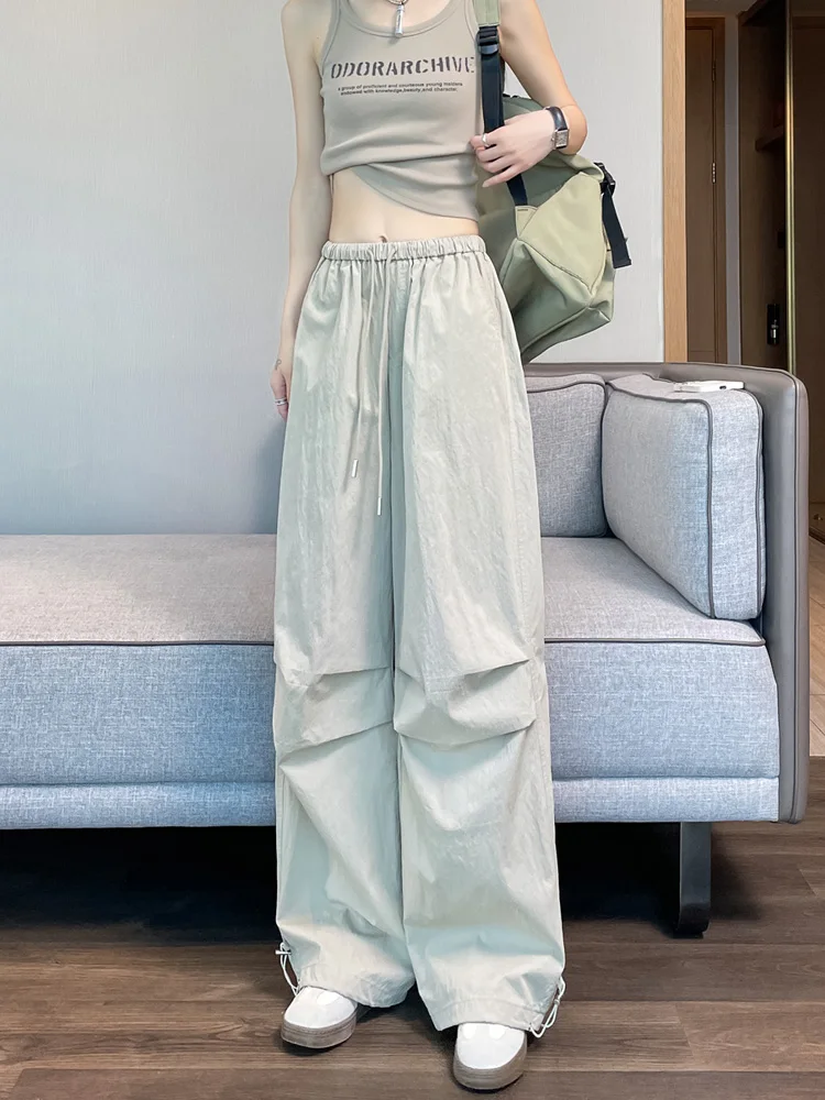 Qui Dry Sport Pants Women's New 2026 Summer Thin Loose Slim Straight Leg Pants Elastic Waist Wide Leg Pants
Qui Dry Sport Pants Women's New 2026 Summer Thin Loose Slim Straight Leg Pants Elastic Waist Wide Leg Pants