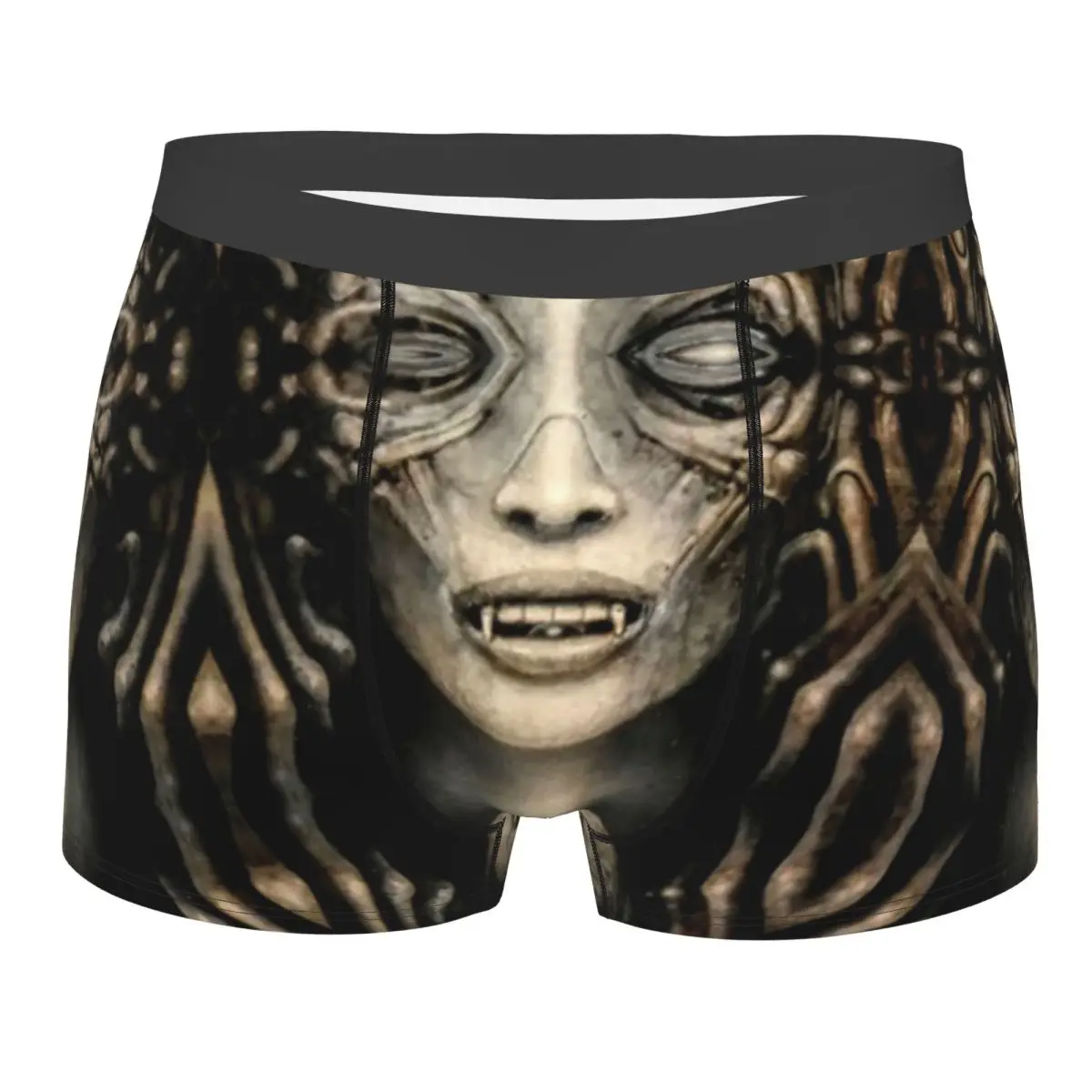 Giger Biomechanical Vampire Boxer Shorts For Men 3D Printed Creepy Surreal Art Underwear Panties Briefs Soft Underpants
Giger Biomechanical Vampire Boxer Shorts For Men 3D Printed Creepy Surreal Art Underwear Panties Briefs Soft Underpants