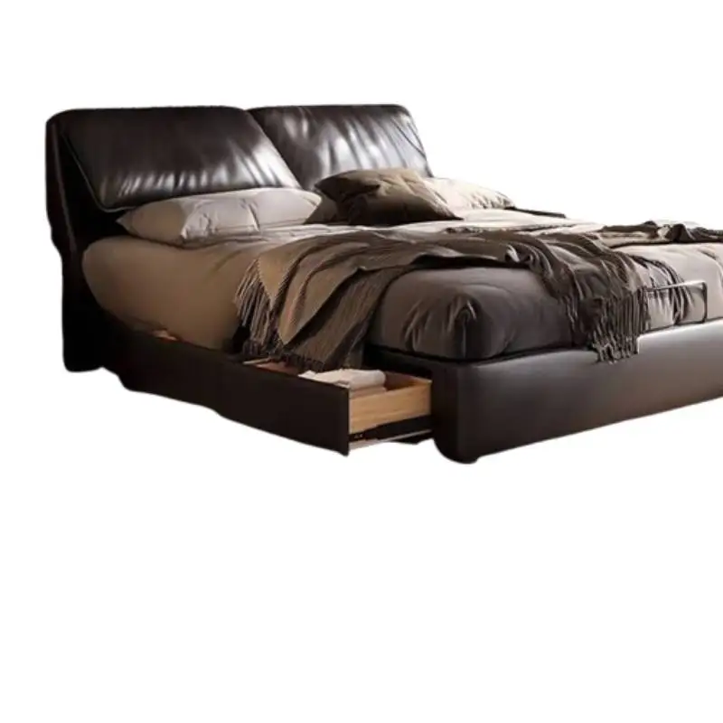 Drawers Storage Bed Frames Black Designs Nordic Luxury Modern Bed Frames Bedroom Double Letto Matrimoniale Home Furniture
Drawers Storage Bed Frames Black Designs Nordic Luxury Modern Bed Frames Bedroom Double Letto Matrimoniale Home Furniture