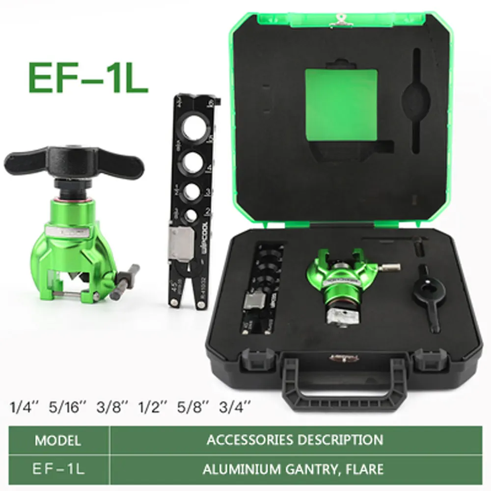 Ручной расширитель, электрический расширитель двойного назначения, EF-2MK, инструменты для развальцовки медных труб кондиционера
Ручной расширитель, электрический расширитель двойного назначения, EF-2MK, инструменты для развальцовки медных труб кондиционера