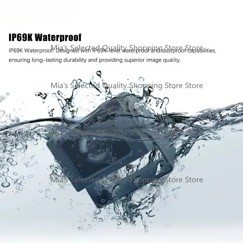 12V 24V Forklift Reverse Collision System Pedestrian Safety Warning AI Camera Forklift Proximity Detector