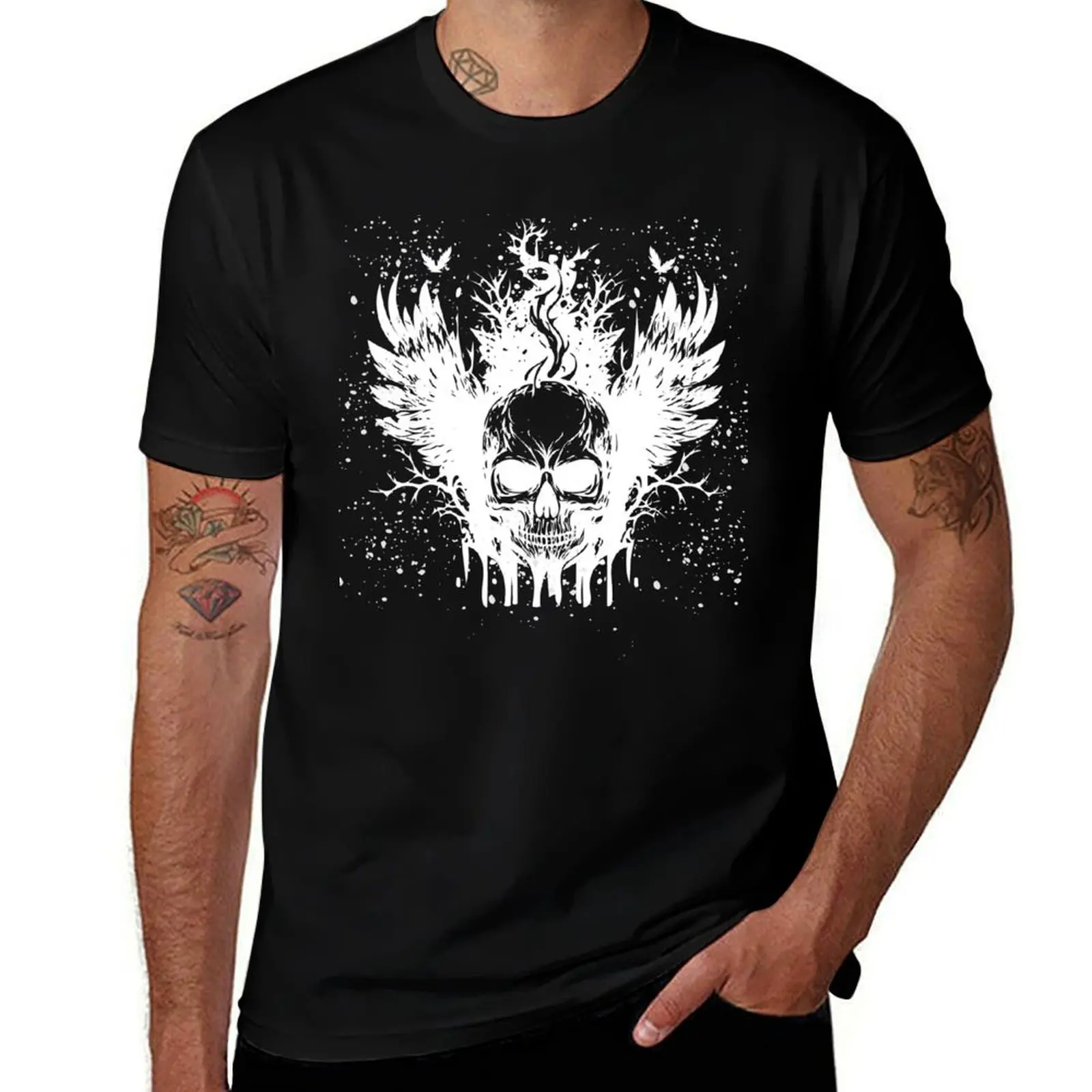 Skull art (NOT VIRTUES ) T-Shirt Minimalist Graphic Tee Shirt
Skull art (NOT VIRTUES ) T-Shirt Minimalist Graphic Tee Shirt