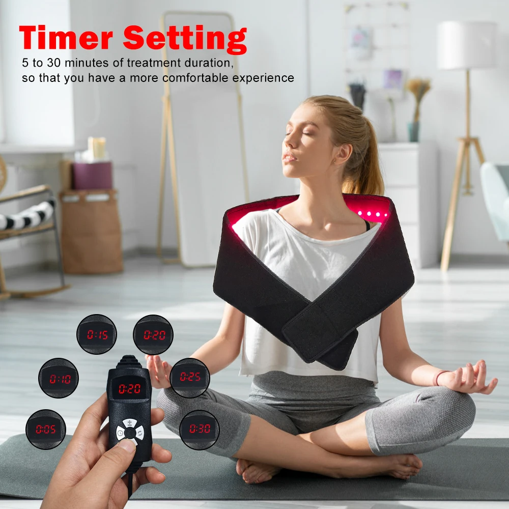 2026 New 2025 New Arrival Red Light Therapy Massage Belt Neck Body Pain Relief Wrap
2026 New 2025 New Arrival Red Light Therapy Massage Belt Neck Body Pain Relief Wrap