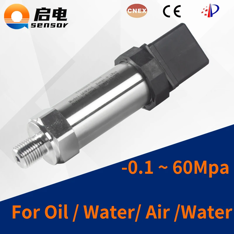 0-10V 4-20mA output Pressure Sensor Transmitter DC24V 1.6bar 100Kpa Water Gas Oil Liquid Pressure measurement
0-10V 4-20mA output Pressure Sensor Transmitter DC24V 1.6bar 100Kpa Water Gas Oil Liquid Pressure measurement