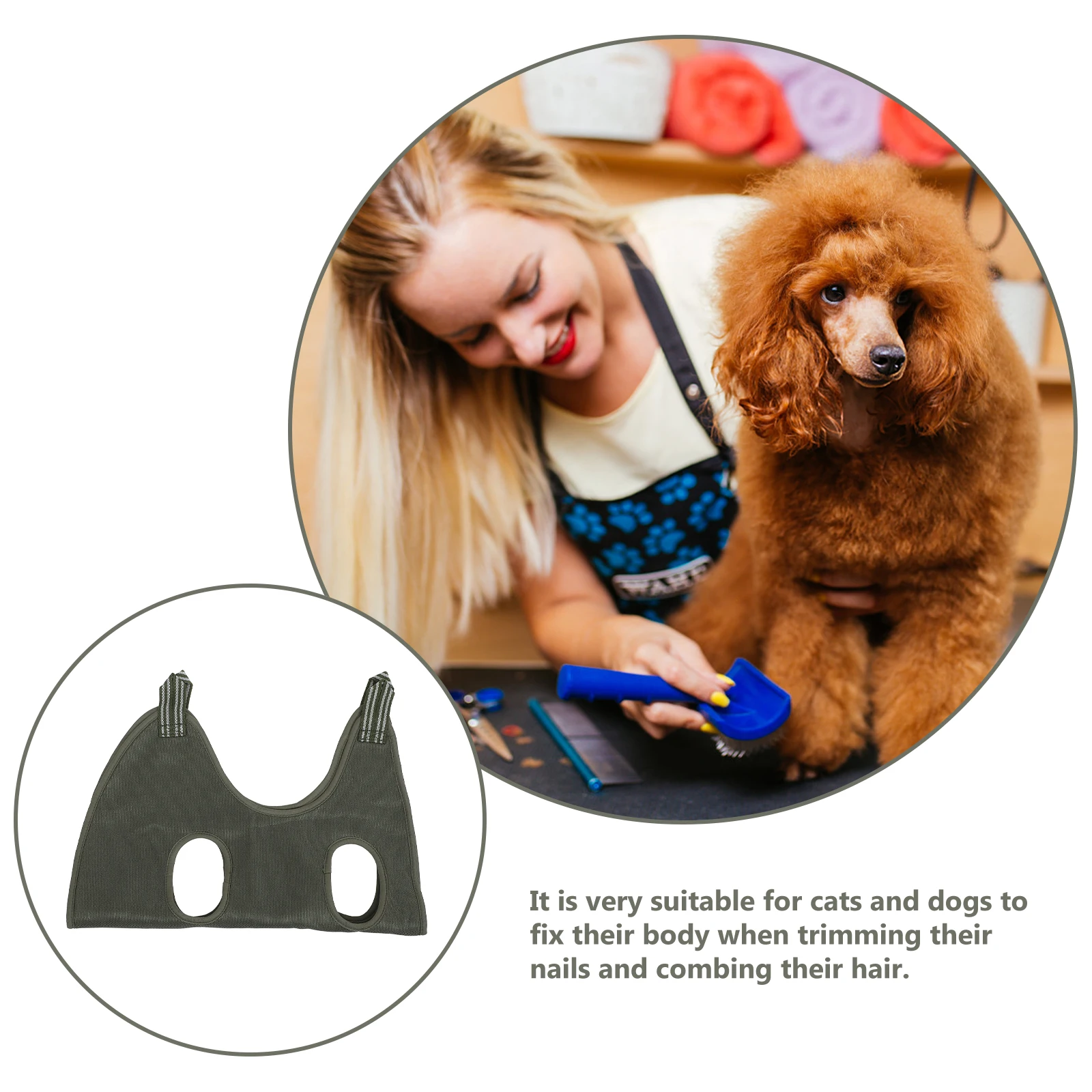 1 Set Pet Hammock For Cat Dog Nail Trimming Bag Hanging Sling Licking Scratch Resistant Breathable Nail File Tools 
1 Set Pet Hammock For Cat Dog Nail Trimming Bag Hanging Sling Licking Scratch Resistant Breathable Nail File Tools