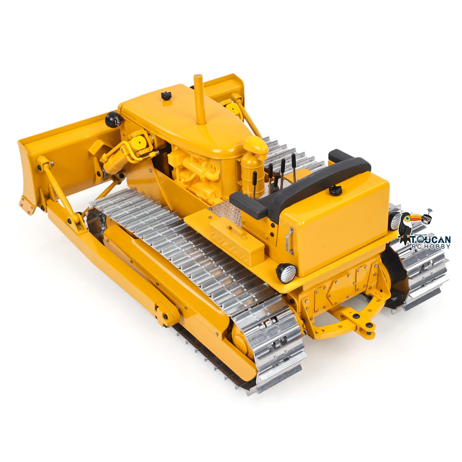 RTR Metal MDRC 1/14 Hydraulic RC Bulldozer CNC Sound Light System Battery Remote Control Dozer Toy Model
RTR Metal MDRC 1/14 Hydraulic RC Bulldozer CNC Sound Light System Battery Remote Control Dozer Toy Model