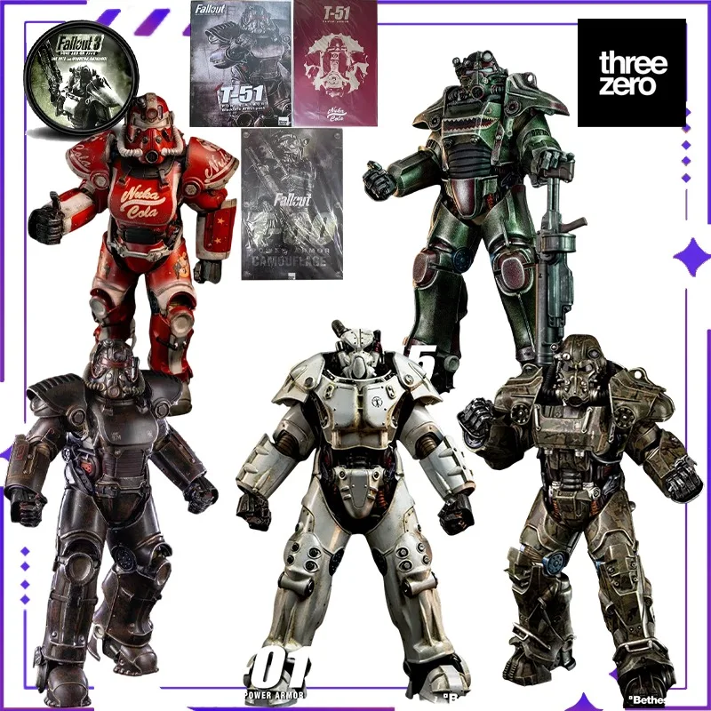 Threezer Original Authentic Fallout/T-45/T-51/T-60/T-51 Nuclear Coke Powered Armor Mobile Mech Model Handmade Toy Boy's Gift
Threezer Original Authentic Fallout/T-45/T-51/T-60/T-51 Nuclear Coke Powered Armor Mobile Mech Model Handmade Toy Boy's Gift