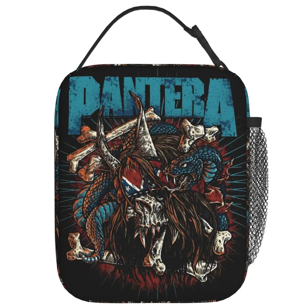Металлическая группа Рок-музыка Pantera Сумка для обеда Ретро ланч-бокс для женщин Школьная портативная сумка-холодильник Графическая термосумка-тоут
Металлическая группа Рок-музыка Pantera Сумка для обеда Ретро ланч-бокс для женщин Школьная портативная сумка-холодильник Графическая термосумка-тоут