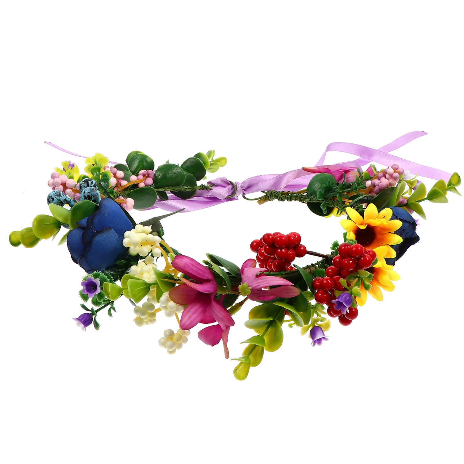 Christmas Flower Headband Bridal Accessories Wreath Headdress Floral Hairband Holiday Party Photo Props Durability
Christmas Flower Headband Bridal Accessories Wreath Headdress Floral Hairband Holiday Party Photo Props Durability