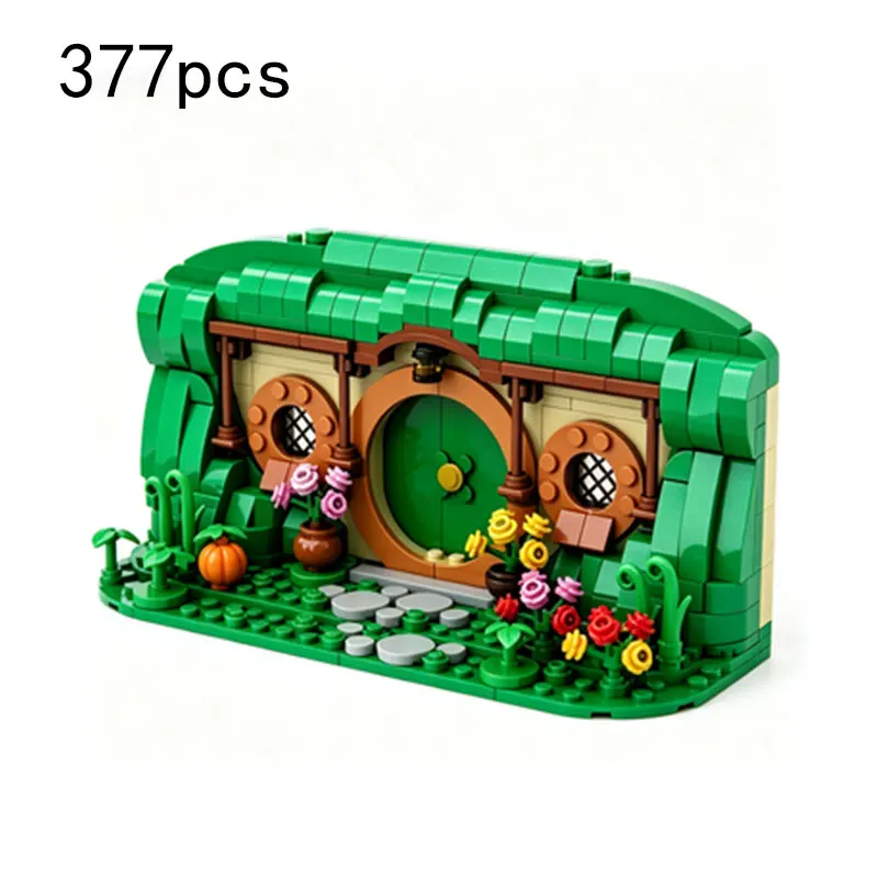 MOC 377PCS Cave Hut Small Particle Assembly Building Block Toy Ornament Scene Gift Set
MOC 377PCS Cave Hut Small Particle Assembly Building Block Toy Ornament Scene Gift Set