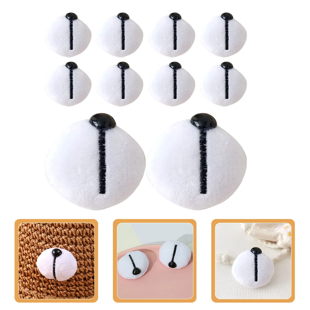 10 Pcs Handmade Dog Nose Toy mouth Toys Animals Plush Safety for Manual Cotton Stuffed
10 Pcs Handmade Dog Nose Toy mouth Toys Animals Plush Safety for Manual Cotton Stuffed