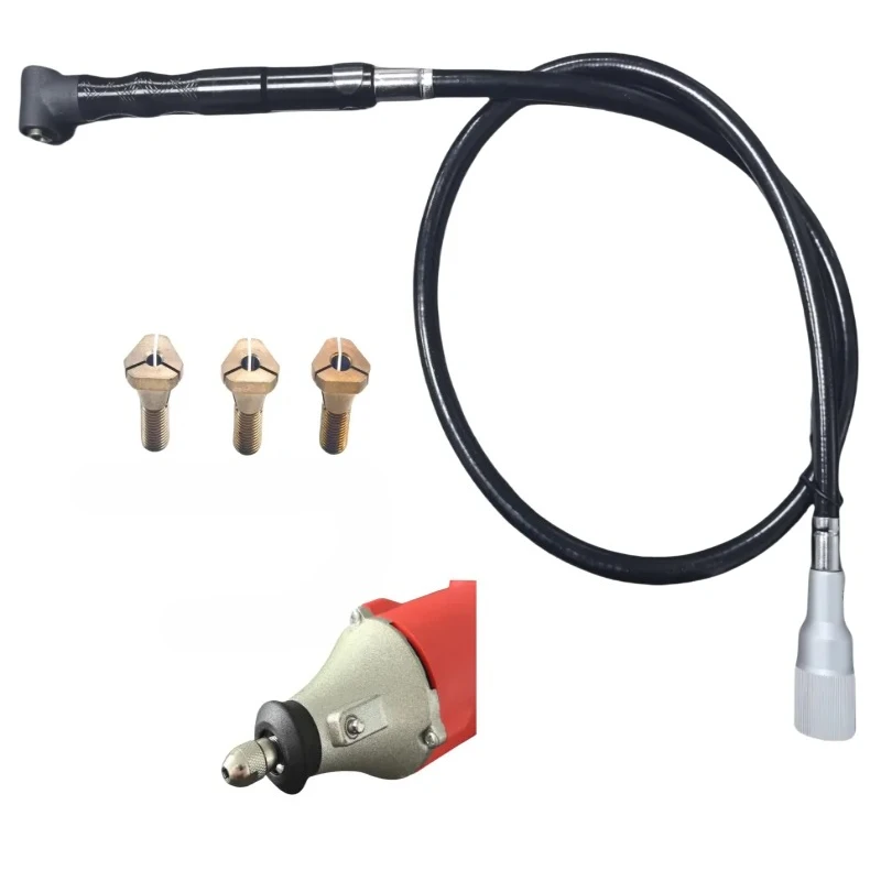 1Set Elbow Hand Piece+Shaft Use for 3mm Electric Grinder Transfer Head Part
1Set Elbow Hand Piece+Shaft Use for 3mm Electric Grinder Transfer Head Part