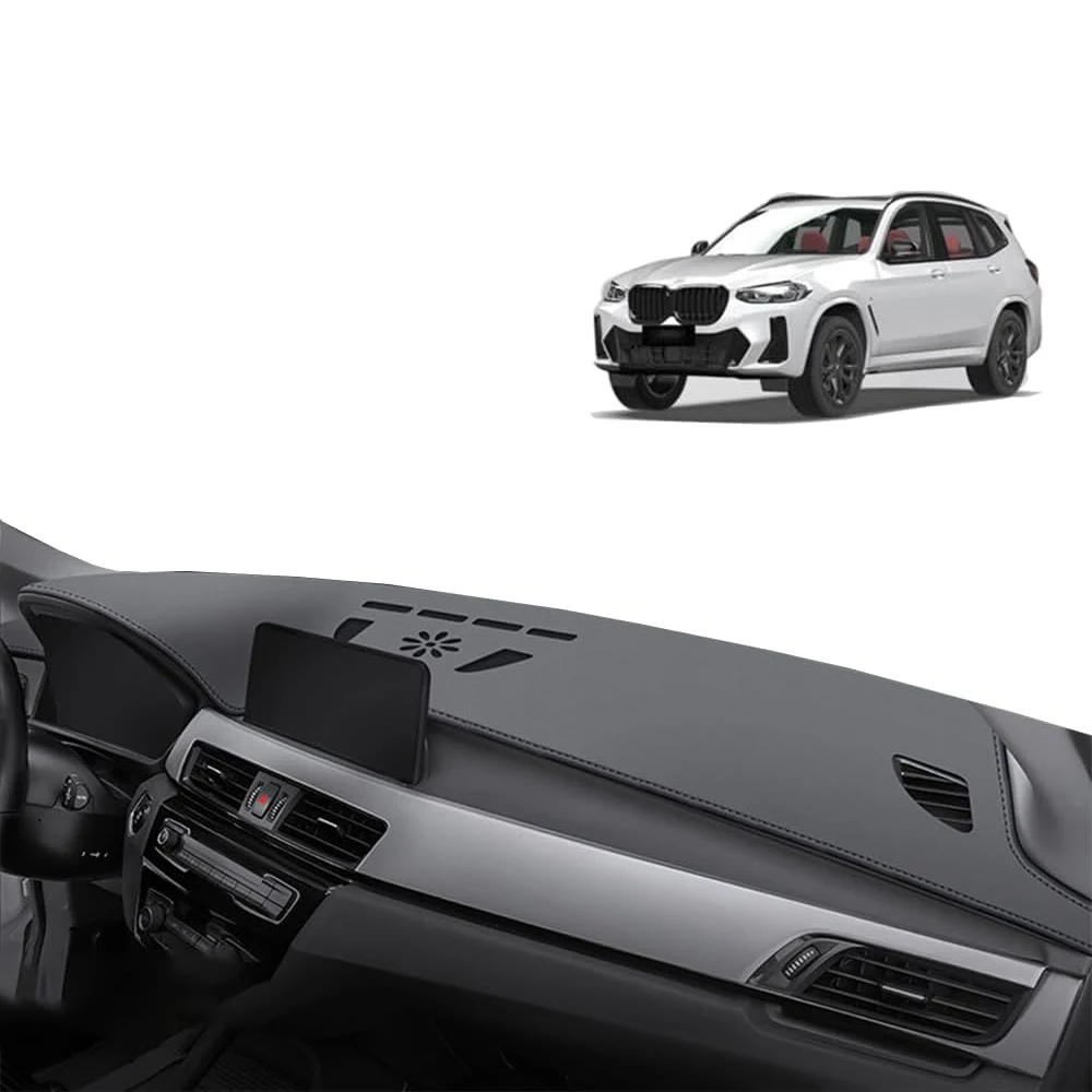 Compatible for BMW X1 2018 2019 2020 2022 Dashboard Sun Shade Cover Premium Leather Car Sunshield Mat, Anti-UV Heat Protector
Compatible for BMW X1 2018 2019 2020 2022 Dashboard Sun Shade Cover Premium Leather Car Sunshield Mat, Anti-UV Heat Protector