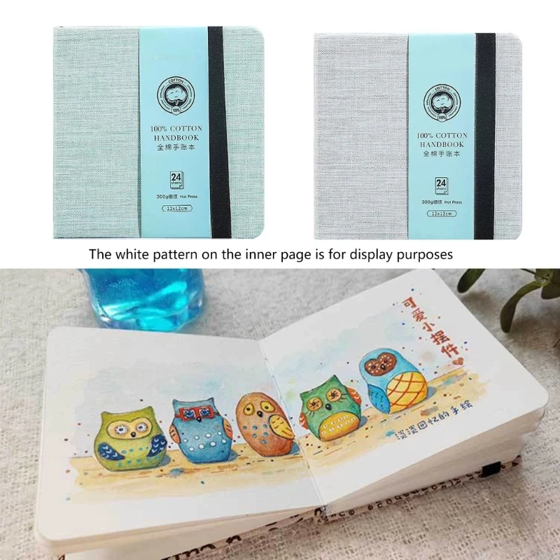 Travel Watercolor Journal 24 Sheets Cotton Paper Hardcover Watercolor Sketchbook Watercolor Book for Sketching Drawing K1KF
Travel Watercolor Journal 24 Sheets Cotton Paper Hardcover Watercolor Sketchbook Watercolor Book for Sketching Drawing K1KF
