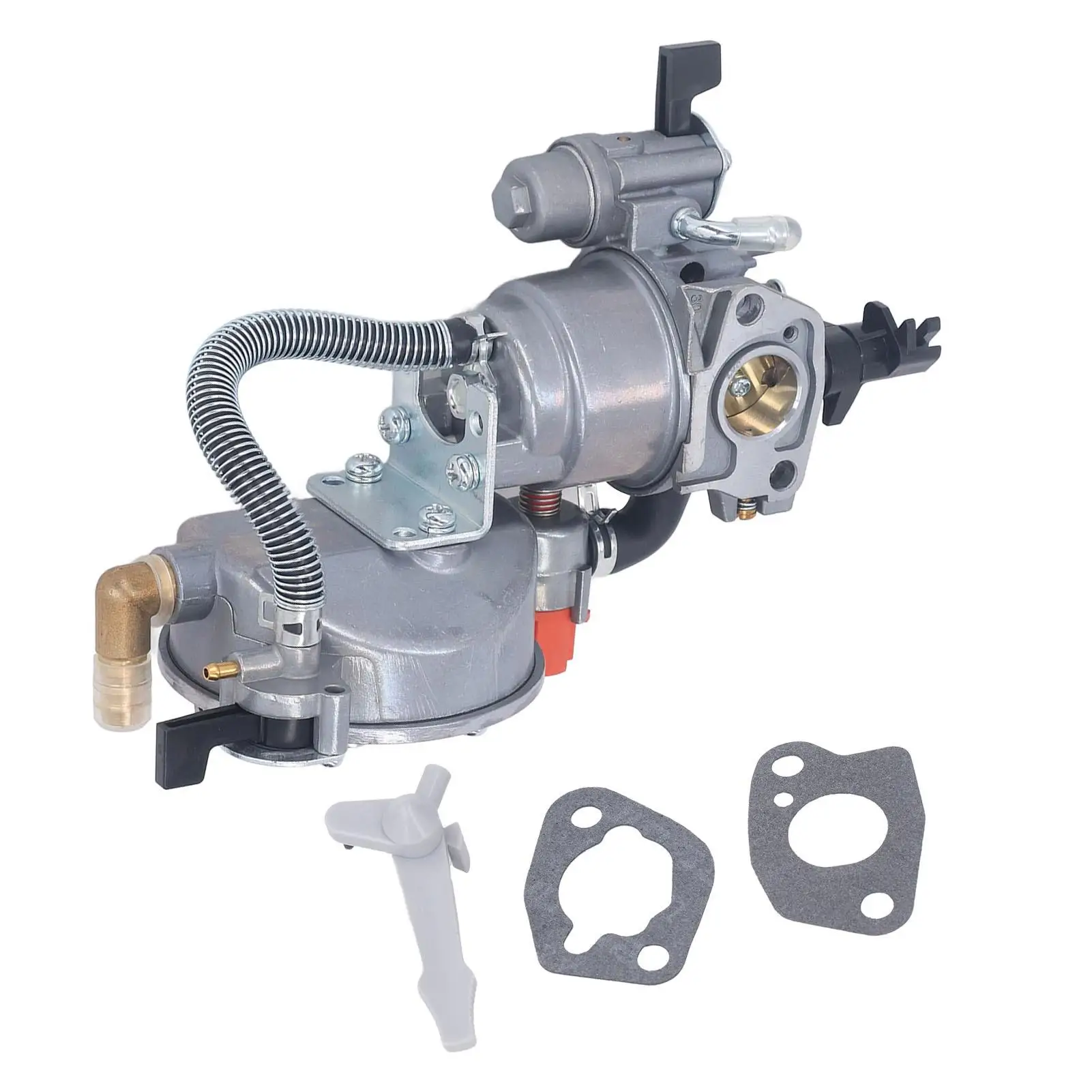 6.5HP Dual Engine Carburetor Kit Easy Install Aluminum Alloy for replacement Parts for 220110V Generator
6.5HP Dual Engine Carburetor Kit Easy Install Aluminum Alloy for replacement Parts for 220110V Generator