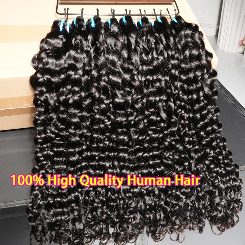 18A Water Wave Bundles Vietnamese Hair 100% Human Hair Weave Wet And Wavy Curly Raw Hair Extensions Double Weft Natural color
18A Water Wave Bundles Vietnamese Hair 100% Human Hair Weave Wet And Wavy Curly Raw Hair Extensions Double Weft Natural color
