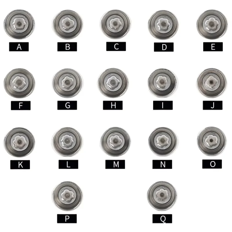 Набор инструментов для снятия противоугонных колесных болтов A-Q (17 узоров) для моделей Land Rover | Комплект ключей с фиксирующим наконечником для Land Rover
Набор инструментов для снятия противоугонных колесных болтов A-Q (17 узоров) для моделей Land Rover | Комплект ключей с фиксирующим наконечником для Land Rover