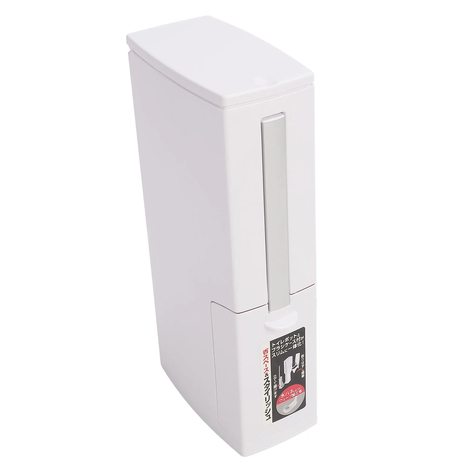 Kitchen Trash Can Bathroom Trash Can Garbage Bin Lid Integrated Toilet Brush Holder Compact Slim Space Saving Trash Bin
Kitchen Trash Can Bathroom Trash Can Garbage Bin Lid Integrated Toilet Brush Holder Compact Slim Space Saving Trash Bin