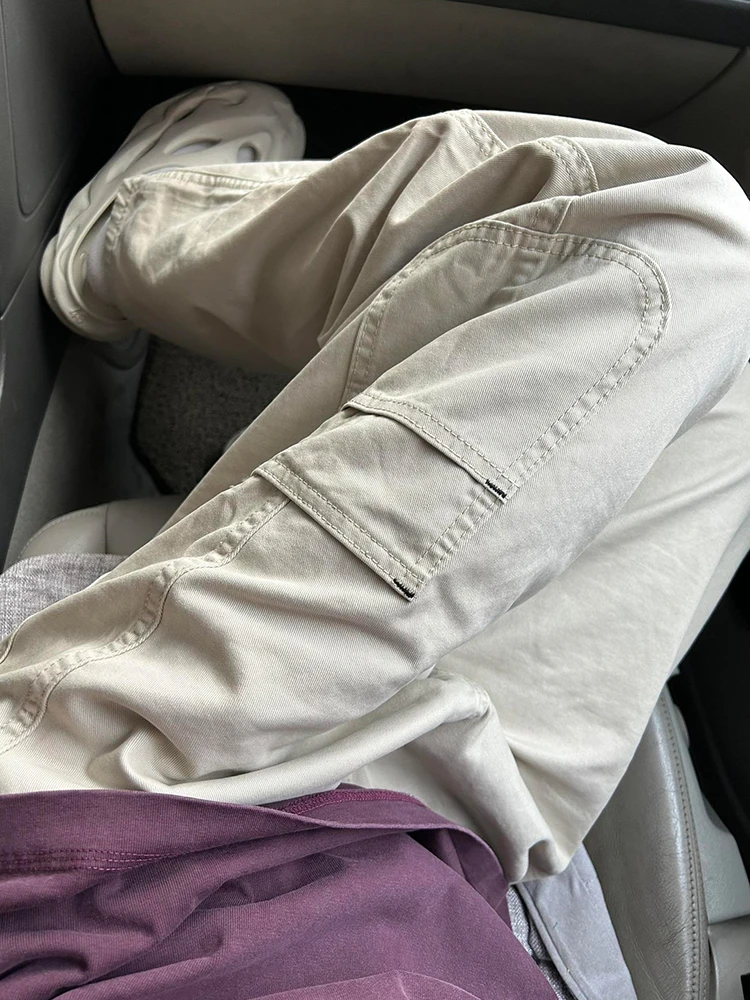 Deconstructed Pure Cotton Workwear Trousers Men's Summer Paratrooper Loose Straight Leg Micro Flared Casual Trousers
Deconstructed Pure Cotton Workwear Trousers Men's Summer Paratrooper Loose Straight Leg Micro Flared Casual Trousers
