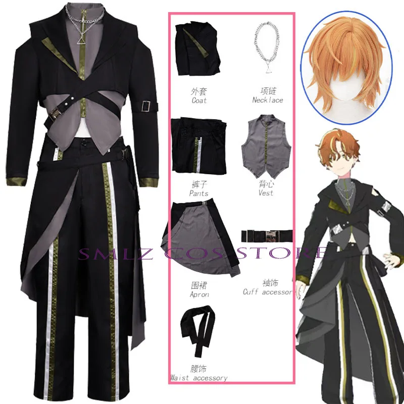 5th Bloom Festival Shinonome Akito Cosplay Costume Anime Pjsk BAD SQUAD Black Trench Uniform Halloween Party Play Outfit for Man
5th Bloom Festival Shinonome Akito Cosplay Costume Anime Pjsk BAD SQUAD Black Trench Uniform Halloween Party Play Outfit for Man