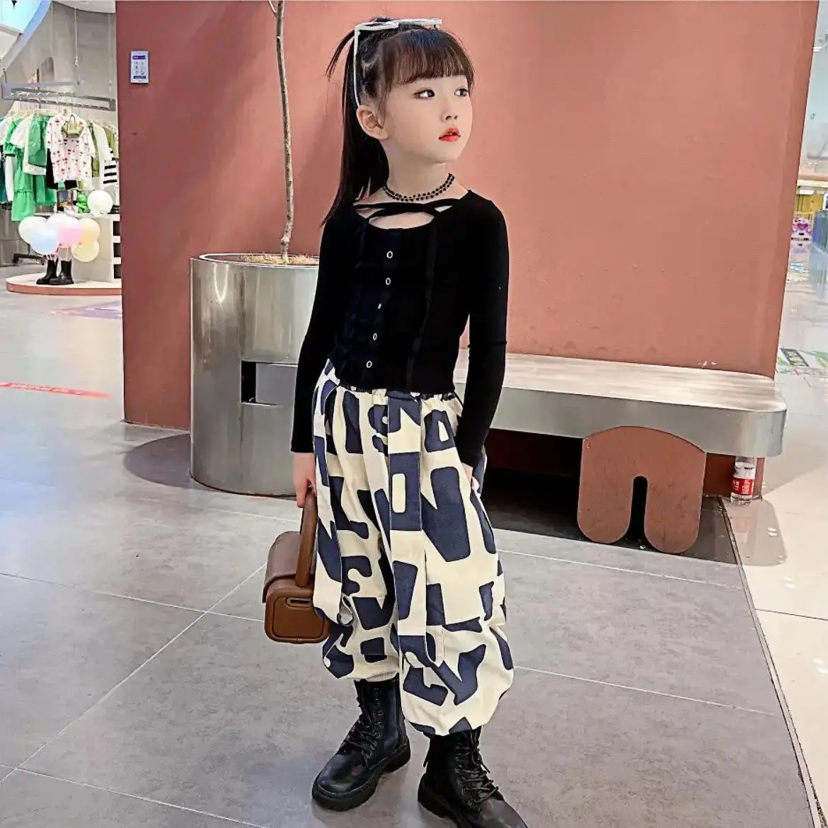 2026 Spring Collection Girls' Harem Loose Pants Casual Stylish Kids' Wear For 3-6 Years Breathable Cotton Spring Autumn
2026 Spring Collection Girls' Harem Loose Pants Casual Stylish Kids' Wear For 3-6 Years Breathable Cotton Spring Autumn