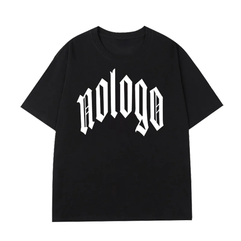 Nogo letter print crew neck short-sleeved T-shirt mes American casual summer British half-sleeved pure cotton
Nogo letter print crew neck short-sleeved T-shirt mes American casual summer British half-sleeved pure cotton