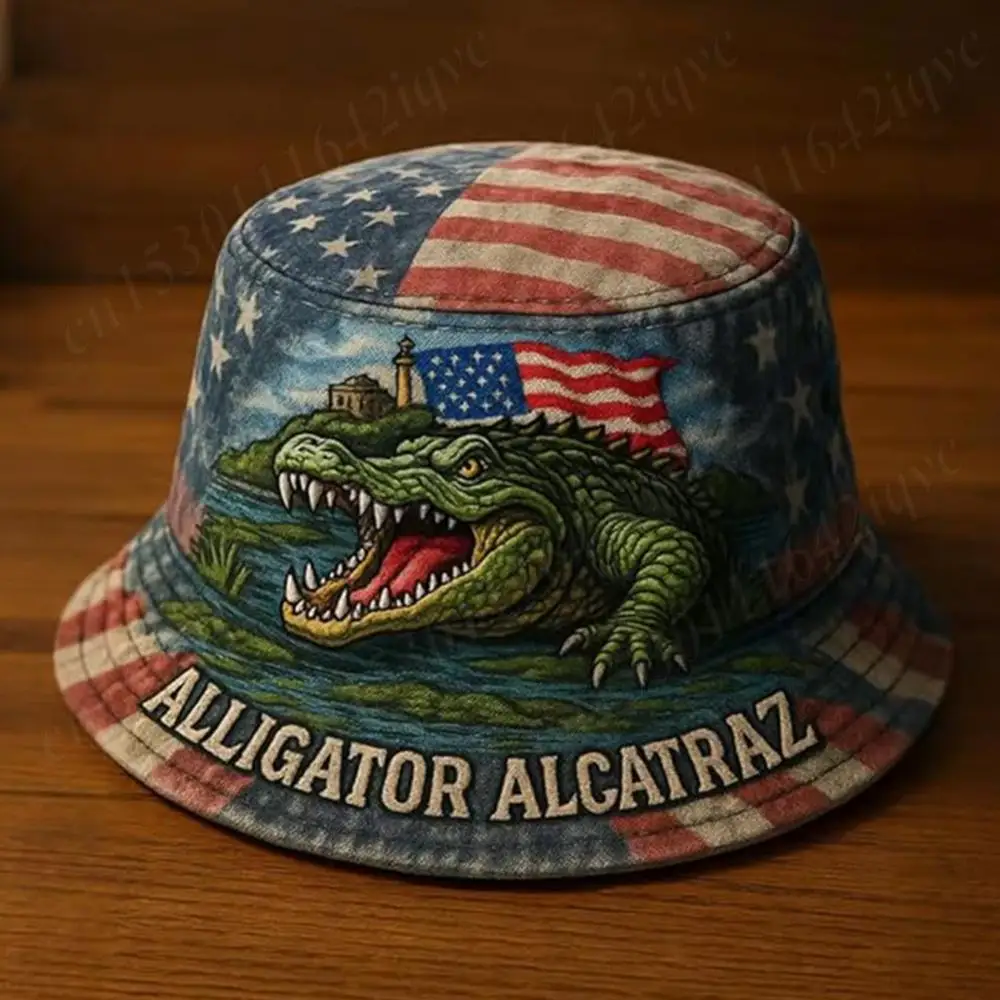 Retro Fishing Hat Breathable American Flag Gator Cap Wear Resist Wide Brim Sun Protection Bucket Hats for Outdoor Travel Hiking
Retro Fishing Hat Breathable American Flag Gator Cap Wear Resist Wide Brim Sun Protection Bucket Hats for Outdoor Travel Hiking