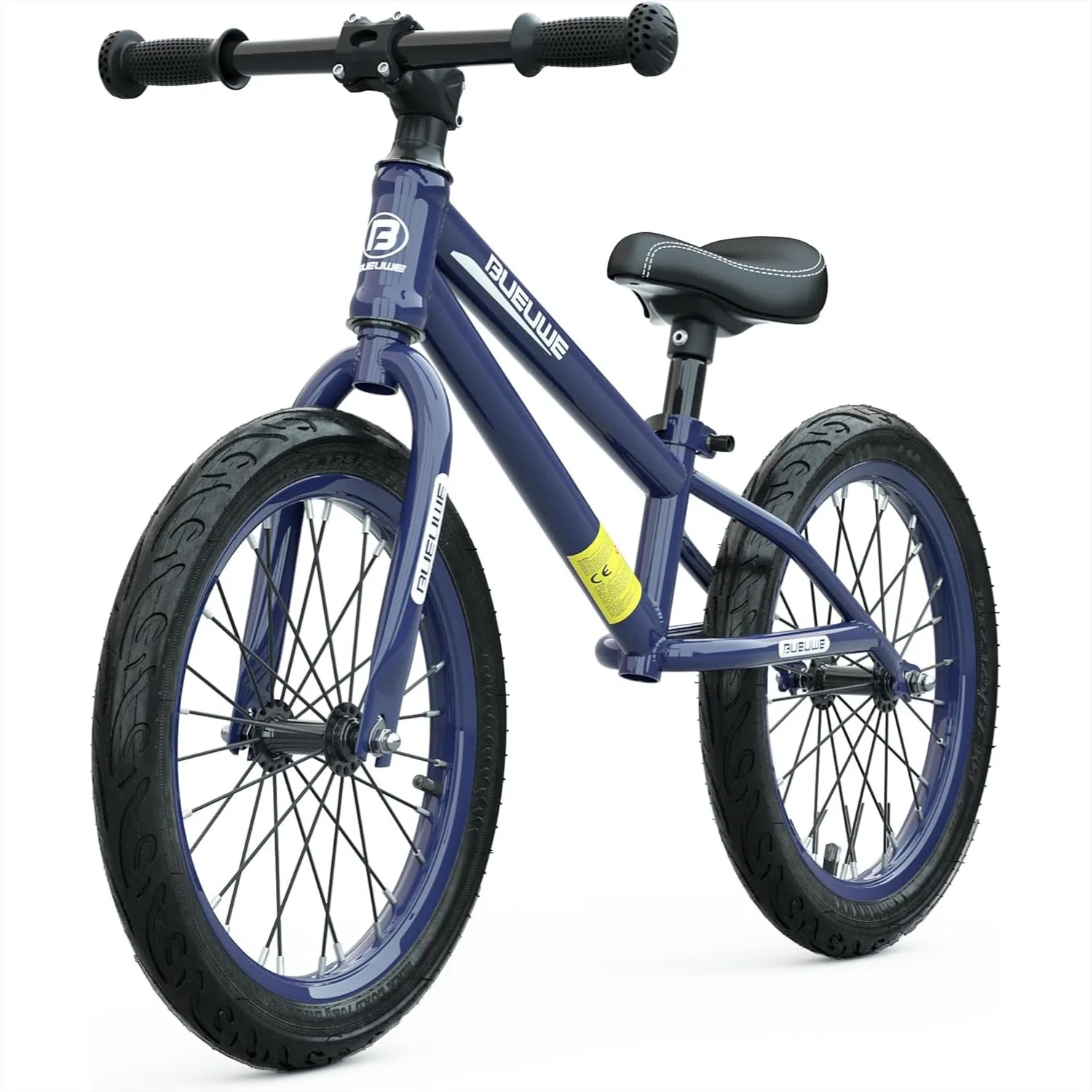 16 Inch Balance Bike for Big Kids, No Pedal Training Bicycle, Adjustable Seat, Pneumatic Tires, Quick Assembly
16 Inch Balance Bike for Big Kids, No Pedal Training Bicycle, Adjustable Seat, Pneumatic Tires, Quick Assembly