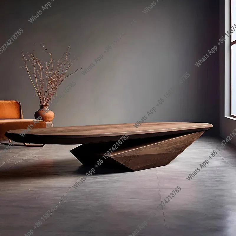 05 Solid Wood Coffee Table High-end Villa Living Room Home Design Sense Small Apartment Table Designer Creativity
05 Solid Wood Coffee Table High-end Villa Living Room Home Design Sense Small Apartment Table Designer Creativity