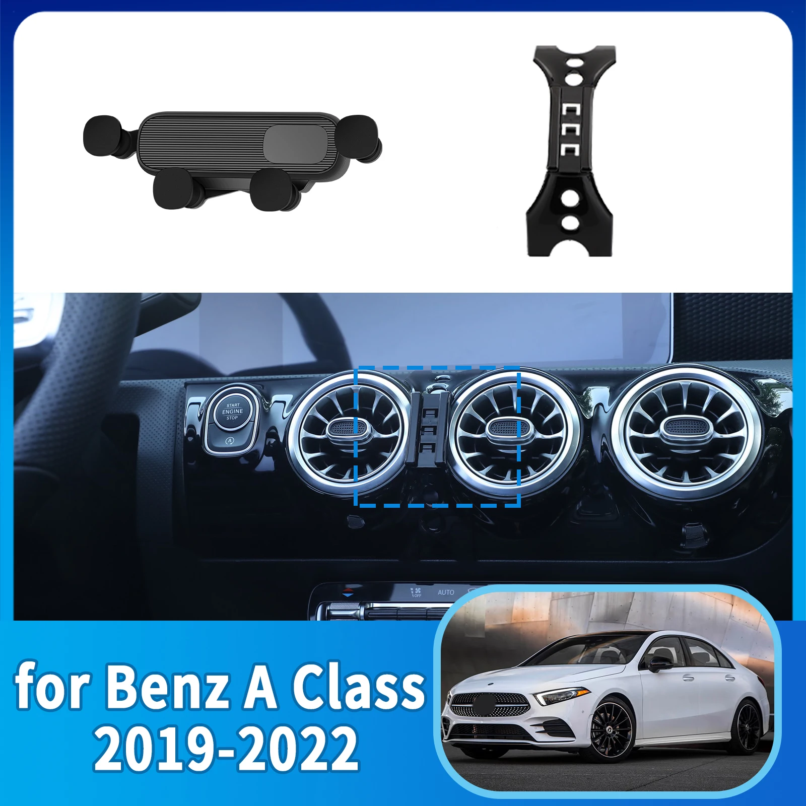 Car Mobile Phone Holder GPS Bracket for Mercedes Benz A Class CLA A200 A180 W177 2019~ 2022 Navigation Stand Auto Accessories
Car Mobile Phone Holder GPS Bracket for Mercedes Benz A Class CLA A200 A180 W177 2019~ 2022 Navigation Stand Auto Accessories