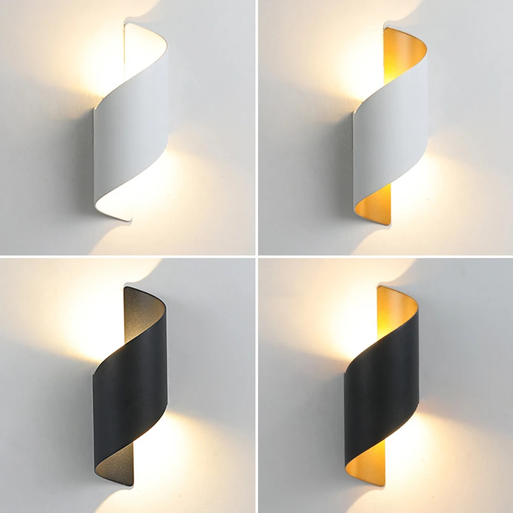 LED Wall Lamp Spiral Aluminum 10W Indoor Wall Lights Waterproof Outdoor Modern Nordic Sconce Lamp Interior Lighting Home Decor
LED Wall Lamp Spiral Aluminum 10W Indoor Wall Lights Waterproof Outdoor Modern Nordic Sconce Lamp Interior Lighting Home Decor