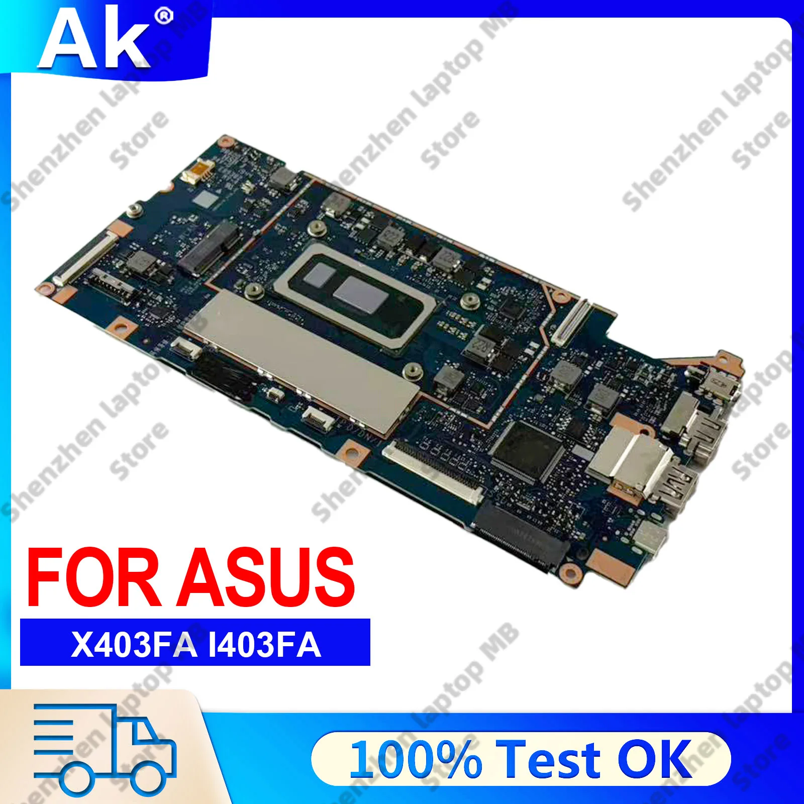 X403FA Laptop Motherboard For ASUS VivoBook X403FAC X403F A403F L403F ADOL14F F403F X403FA I403F Mainboard With I3 I5 I7 CPU stk
X403FA Laptop Motherboard For ASUS VivoBook X403FAC X403F A403F L403F ADOL14F F403F X403FA I403F Mainboard With I3 I5 I7 CPU stk