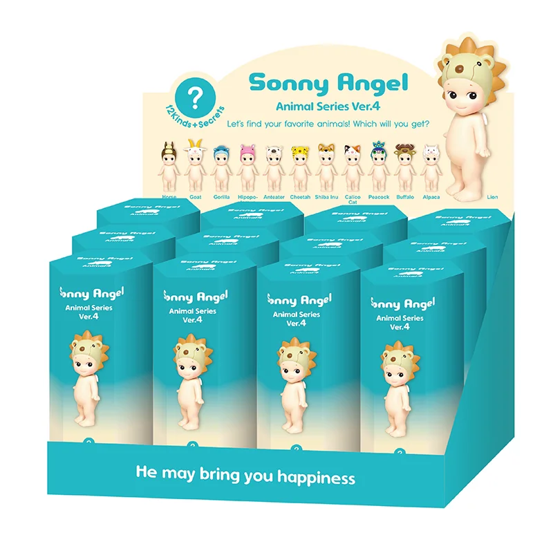 12PCS set Sonny Angel Animal Series Ver.4 Blind Box Mini Figure Refine Edition Collectible Cute Doll Toy For Gif Secret
12PCS set Sonny Angel Animal Series Ver.4 Blind Box Mini Figure Refine Edition Collectible Cute Doll Toy For Gif Secret