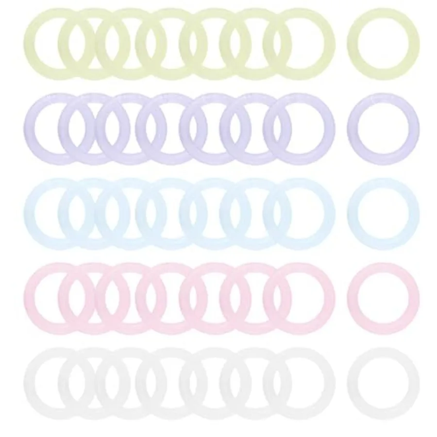 100 PCS Loose Leaf Binder Rings 1/2 Inch Small for Index Cards, Book Binding, Plastic Key Rings, Scrapbook, School Notebooks, O
100 PCS Loose Leaf Binder Rings 1/2 Inch Small for Index Cards, Book Binding, Plastic Key Rings, Scrapbook, School Notebooks, O