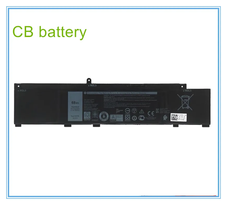 MV07R Original 15.2V 68Wh Laptop Battery For 3500 5500 G7 7790 G3 15 3500 3590 G5 15 5500 5505 Series
MV07R Original 15.2V 68Wh Laptop Battery For 3500 5500 G7 7790 G3 15 3500 3590 G5 15 5500 5505 Series