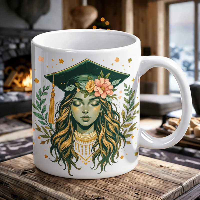 Natural Green Graduation Style Ceramic Mug, coffee cup, milk cup, office tea cup, drinking cup, fade-resistant,a gift for friend
Natural Green Graduation Style Ceramic Mug, coffee cup, milk cup, office tea cup, drinking cup, fade-resistant,a gift for friend