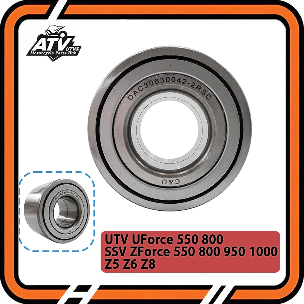 2 шт. DAC3063W подшипник колеса для CFmoto CF500 CF800 500 800 ATV Uforce550 800 UTV Zforce 550 800 950 1000 SSV 30499-0308
2 шт. DAC3063W подшипник колеса для CFmoto CF500 CF800 500 800 ATV Uforce550 800 UTV Zforce 550 800 950 1000 SSV 30499-0308