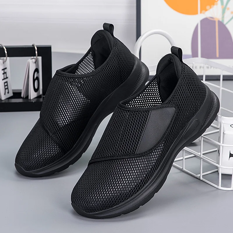 YUYIN Men's Summer Breathable Mesh Sports Shoes Velcro Slip-On Shoes Lightweight Comfortable Soft Breathable Casual Men's Shoes
YUYIN Men's Summer Breathable Mesh Sports Shoes Velcro Slip-On Shoes Lightweight Comfortable Soft Breathable Casual Men's Shoes