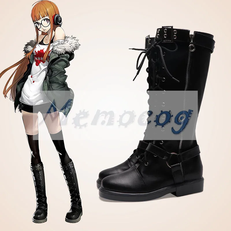 Обувь для косплея Persona 5 Futaba Sakura, ботинки из искусственной кожи, реквизит для косплея на Хэллоуин, обувь Futaba Sakura, изготовленная на заказ
Обувь для косплея Persona 5 Futaba Sakura, ботинки из искусственной кожи, реквизит для косплея на Хэллоуин, обувь Futaba Sakura, изготовленная на заказ