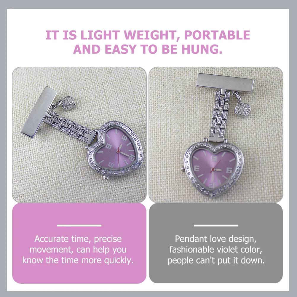 Heart Shaped Nurse Watch Pocket Fob Alloy Women Hanging Lightweight Portable Healthcare Gift Stylish Delicate Hospital Workers
Heart Shaped Nurse Watch Pocket Fob Alloy Women Hanging Lightweight Portable Healthcare Gift Stylish Delicate Hospital Workers