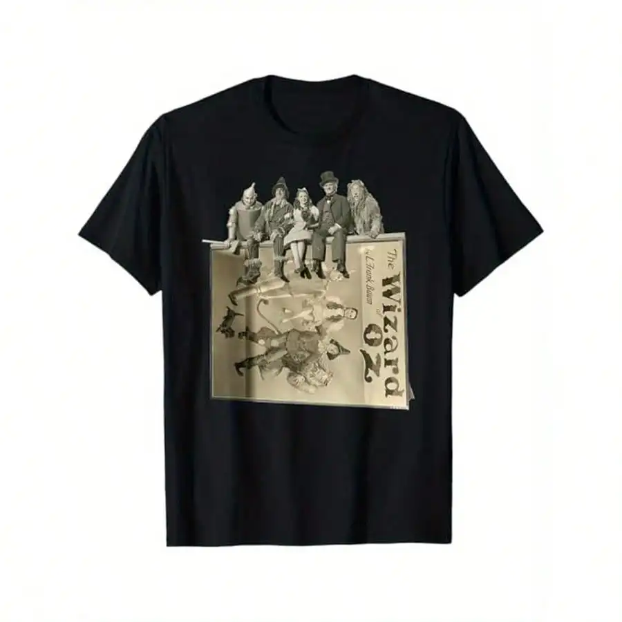 Tin Man Cowarldly Lion Scarecrow Toto Dorothy Wizard Of OZ T-Shirt, 100% Cotton, Halloween Thanksgiving Christmas Gift For Men
Tin Man Cowarldly Lion Scarecrow Toto Dorothy Wizard Of OZ T-Shirt, 100% Cotton, Halloween Thanksgiving Christmas Gift For Men