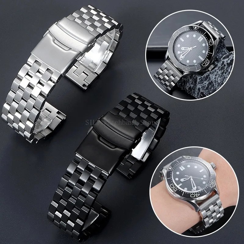 Твердый ремешок для часов из нержавеющей стали, металлический ремешок для умных часов Seiko, сменные браслеты, универсальный сменный браслет для мужчин и женщин
Твердый ремешок для часов из нержавеющей стали, металлический ремешок для умных часов Seiko, сменные браслеты, универсальный сменный браслет для мужчин и женщин