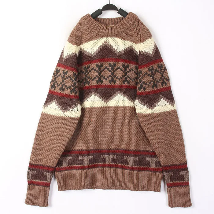 Thickened Woolen Christmas Sweater for Women Iceland Nordic Style Harajuku Christmas Pattern round Neck Long Sleeve Knitted S...
Thickened Woolen Christmas Sweater for Women Iceland Nordic Style Harajuku Christmas Pattern round Neck Long Sleeve Knitted S...