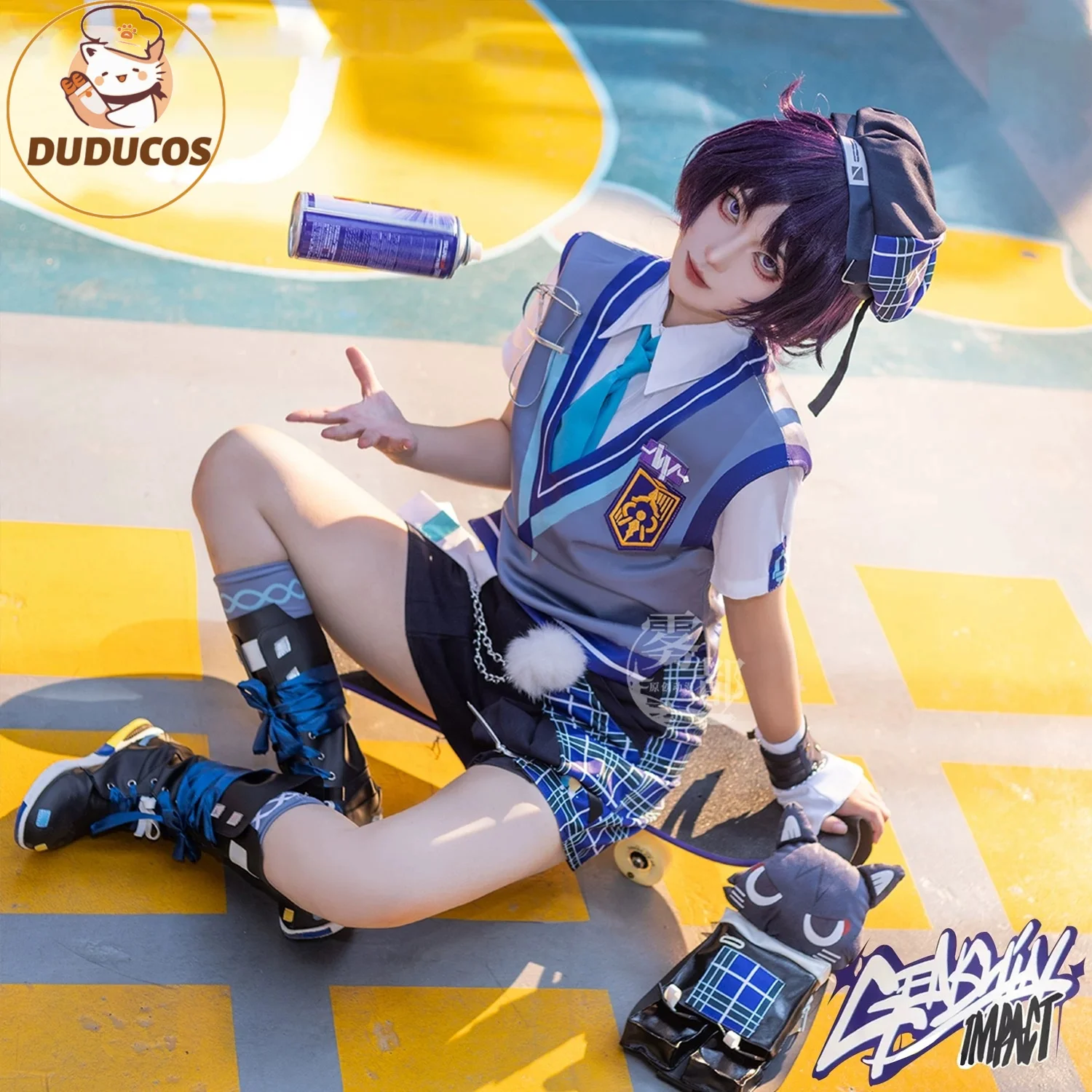 Dk Wanderer Корея Coffee Collab Косплей Костюм Doujin Fanart Повседневная школьная форма Scaramouche Genshin Impact
Dk Wanderer Корея Coffee Collab Косплей Костюм Doujin Fanart Повседневная школьная форма Scaramouche Genshin Impact