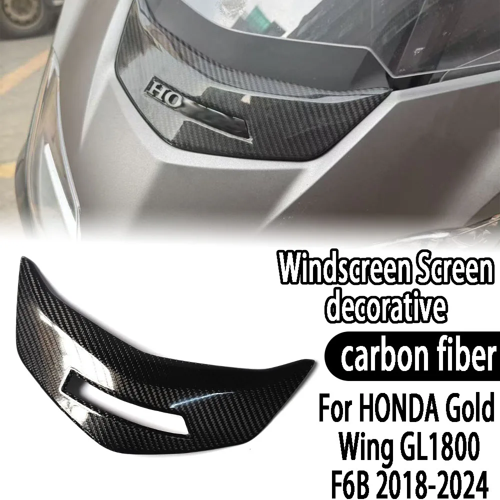 For Honda Gold Wing GL1800 F6B 2018-2024 2025 100%3K Carbon Fiber Motorcycle Fairing Head Cover Front Upper Cowl accessories
For Honda Gold Wing GL1800 F6B 2018-2024 2025 100%3K Carbon Fiber Motorcycle Fairing Head Cover Front Upper Cowl accessories