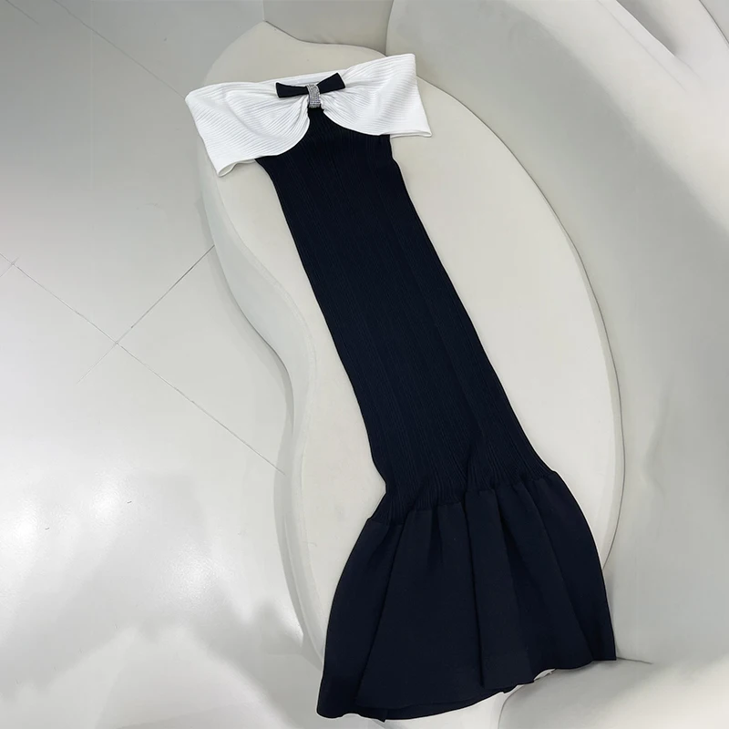 Elegant Evening Party Dress Skirt 2024 New Sparkling Bow Clash Coloured Dresses Woman's Long Dresses Brand* Y2k Women's Clothing
Elegant Evening Party Dress Skirt 2024 New Sparkling Bow Clash Coloured Dresses Woman's Long Dresses Brand* Y2k Women's Clothing